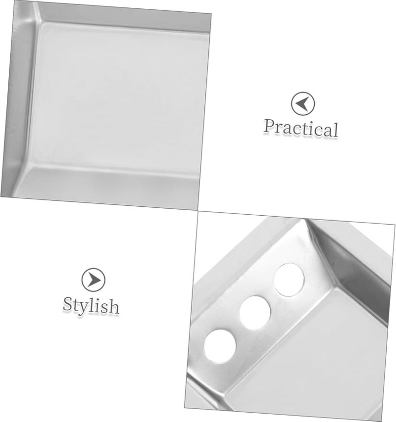 Stainless Steel Outdoor Ashtray Easy Clean Cigarette Ash Holder for Park Cafe - Image 3